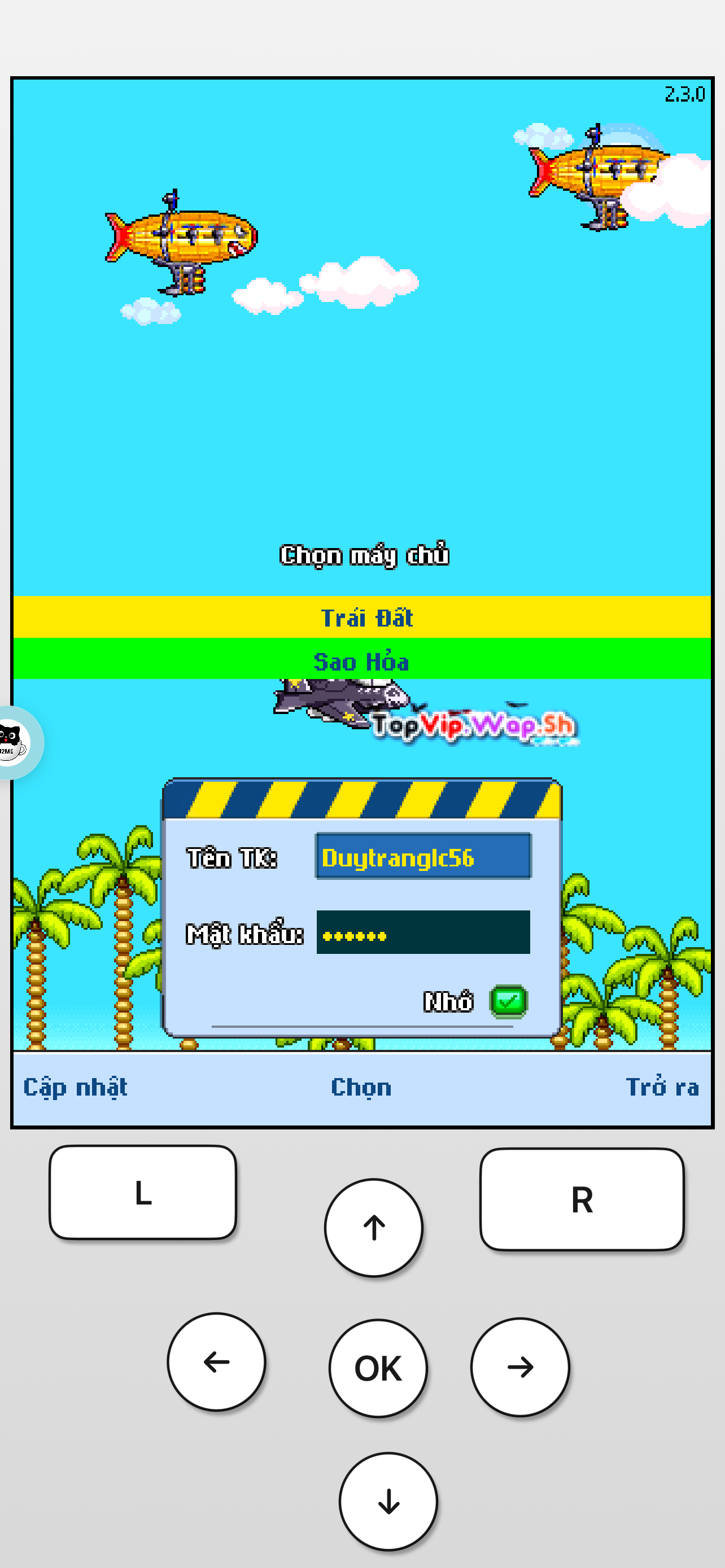 Giao diện J2me